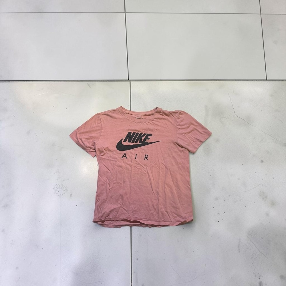 Nike Air‎ Graphic T-Shirt Pink Short Sleeve Athletic Cut Crew Neck Small